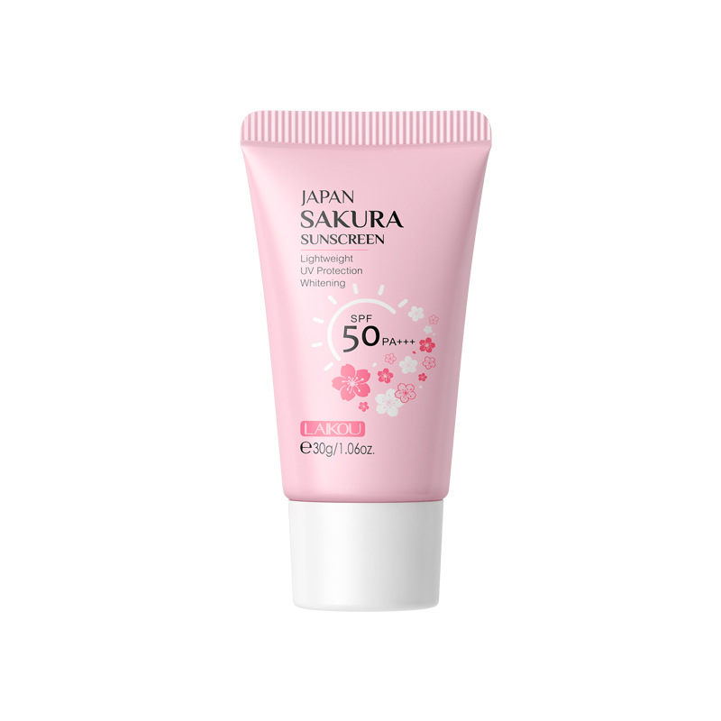 SPF50 Sakura Sunscreen Face & Body Cream Protection